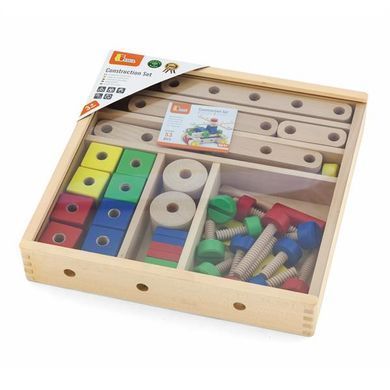 Дерев'яний конструктор Viga Toys 53 деталі (50490) dt_2014 фото