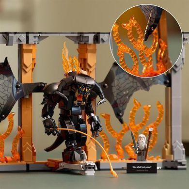 Конструктор LEGO Icons Властелин колец Балрог Книжный уголок 1201 деталь (10367)