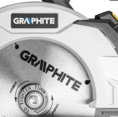 Дискова пилка GRAPHITE 58G008, 18 В Li-Ion, 150 мм, без АКБ та ЗП 58G008 фото