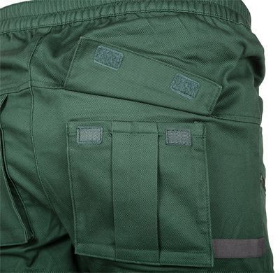 Робочі джогери NEO TOOLS 81-286, штани OUTDOOR, бавовна, зелені M