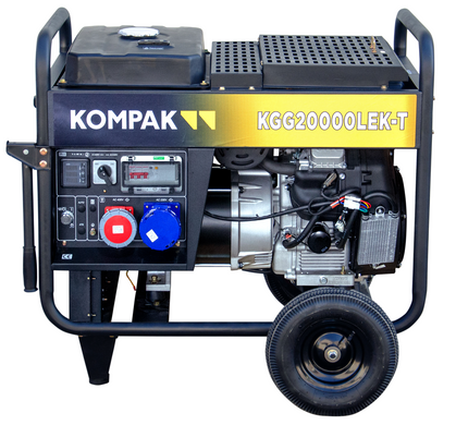 Генератор бензиновий KOMPAK KGG20000LEK-T KGG20000LEK-T фото