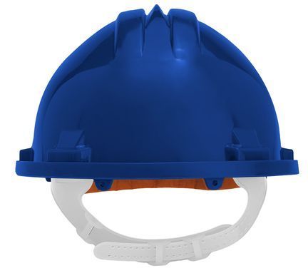 Каска защитная NEO TOOLS 97-202, синяя, HDPE, класс 0, защита от электричества, CE сертификат Синий