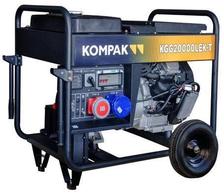 Генератор бензиновий KOMPAK KGG20000LEK-T KGG20000LEK-T фото