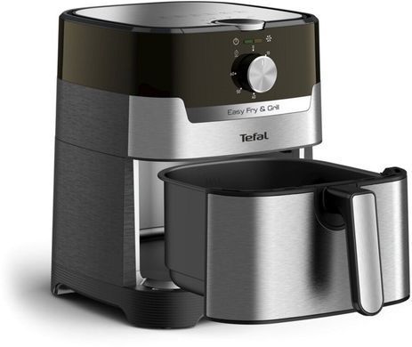 Tefal Мультипечь Easy Fry&Grill, 1550Вт, чаша-4,2л, механическое управление, от 80&deg;C до 200&deg;C, пластик, нерж. сталь (371396) EY501D15 фото