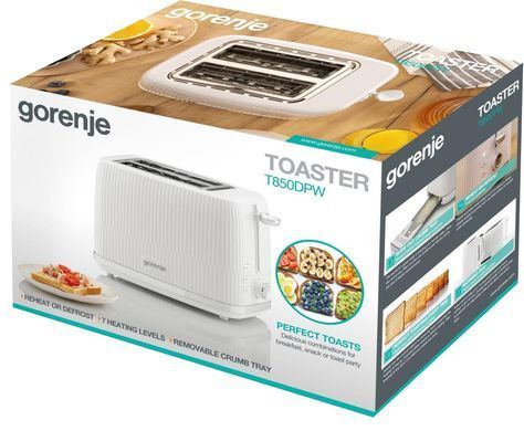 Тостер Gorenje T850DPW (TA1425-CE) (7102264) 743937 фото