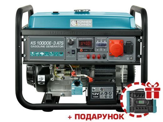 Бензиновый генератор KS 10000E-3 ATS KS 10 ATS фото