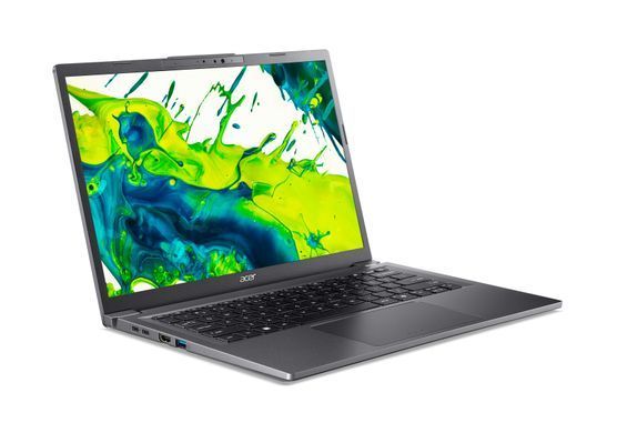 Ноутбук Acer Aspire 14 A14-52M 14" WUXGA OLED, Intel U5-226V, 16GB, F512GB, UMA, Win11, сірий (389445) NX.JFVEU.004 фото