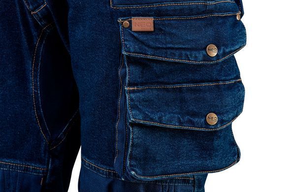 Робочі штани DENIM, посилення коліна, розмір XL