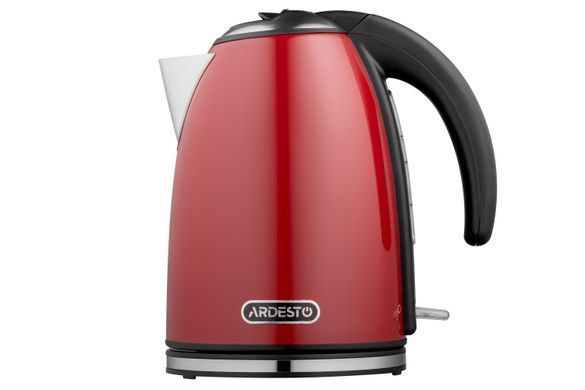 Електрочайник ARDESTO EKL-F340R 1.7л/2200Вт/strix контроль/нерж. сталь/червоний (354605) EKL-F340R фото