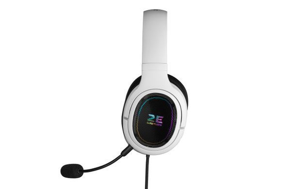 Гарнітура ігрова 2E GAMING HG330, 7.1, USB-A, RGB, 2м, білий (343458) 2E-HG330WT-7.1 фото