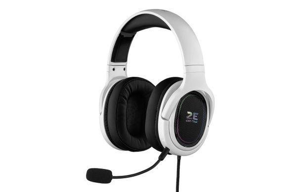 Гарнітура ігрова 2E GAMING HG330, 7.1, USB-A, RGB, 2м, білий (343458) 2E-HG330WT-7.1 фото