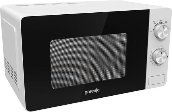 Gorenje Мікрохвильова піч, 17л, міх. управл., 700Вт, білий (318956) MO17E1W фото