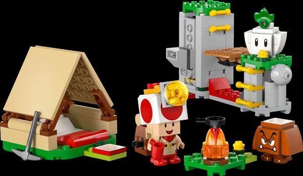 Конструктор LEGO Super Mario Лагерь Captain Toad 159 деталей (72040)