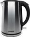 Gorenje Електрочайник, 1,5л, подвійні стінки, Strix контроль, нерж. (380760) K15DWS
