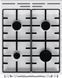 Gorenje Плита GK5B41WH комбінована (357866) GK5B41WH
