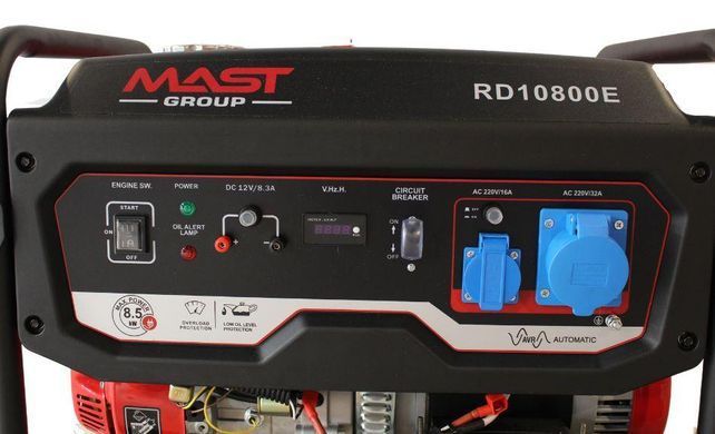 Бензиновый генератор MAST GROUP RD10800E + газовая плитка Orcamp CK-505 + электрический обогреватель Gardyer KRD10800E фото
