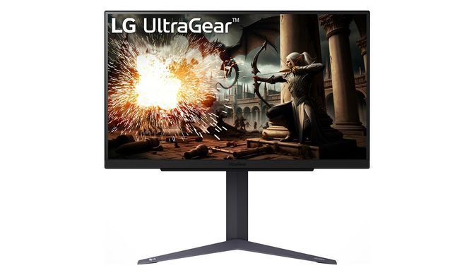LG Монітор 27" 27GS75Q-B 2xHDMI, DP, Audio, IPS, 2560x1440, 200Hz, 1ms, sRGB 99%, G-SYNC, FreeSync, Pivot, HDR10 (384192) 27GS75Q-B.ADRZ фото