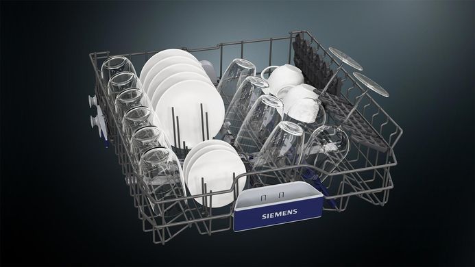 Siemens Посудомоечная машина встраиваемая, 13компл., A++, 60см, дисплей, 3я корзина, белый SN63HX65MK фото