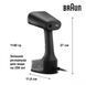 Braun Отпариватель QuickStyle 7, 1600Вт, 250мл, 35Бар, черный GS7077BK