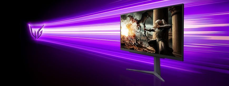 LG Монітор 27" 27GS75Q-B 2xHDMI, DP, Audio, IPS, 2560x1440, 200Hz, 1ms, sRGB 99%, G-SYNC, FreeSync, Pivot, HDR10 (384192) 27GS75Q-B.ADRZ фото