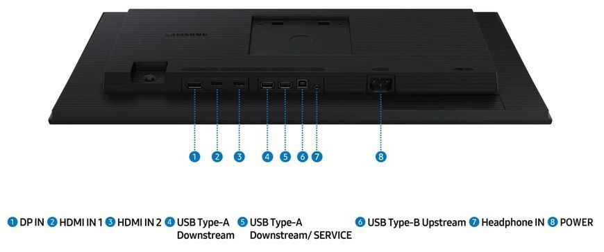 Монитор Samsung 23.8" S24D400 2*HDMI, DP, USB, IPS, 100Hz LS24D400GAIXCI фото