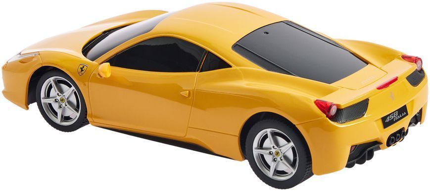 Машинка Rastar Ferrari 458 Italia 1:24 Жовтий