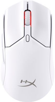 HyperX Миша Pulsefire Haste 2 mini, RGB, USB-A/WL/BT, білий (374604) 7D389AA фото