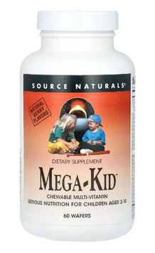 Мультивітаміни та мінерали для дітей Source Naturals (Mega-Kid)