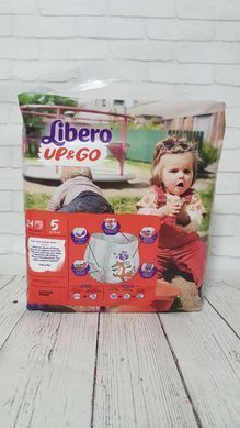 Трусики Libero up&go 5 подгузники-трусики (24шт) 2268221706 фото