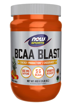 Амінокислоти Now Sports BCAA Blast Tropical Punch 600 г