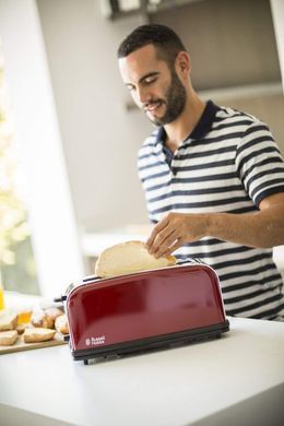 Тостер Classic, Russell Hobbs, красный 21391-56 фото