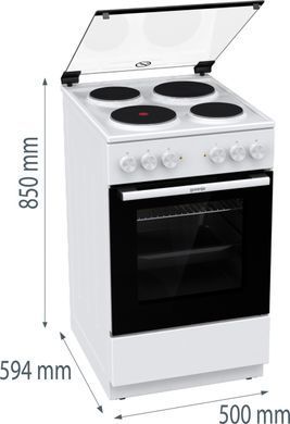 Gorenje Плита GE5A21WH электрическая GE5A21WH фото