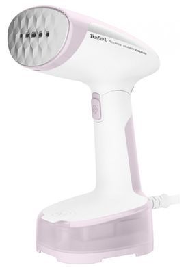 Tefal Отпариватель компактный Access' Steam Pocket, 1300Вт, 120мл, постоянный пар - 20гр, бело-розовый DT3050E1 фото