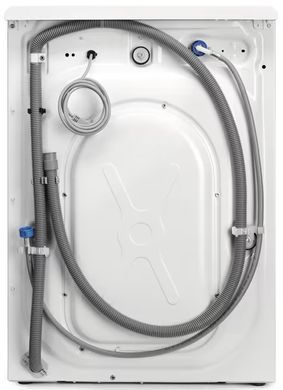 Electrolux Пральна машина фронтальна, 8кг, 1200, A+++, 58см, дисплей, інвертор, білий (363110) EW6FN528WU фото