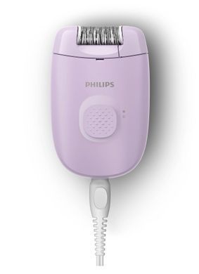 Эпилятор Philips Series 2000 дисковый, от сети, сух., насадок-2, фиолетовый BRE237/00 фото