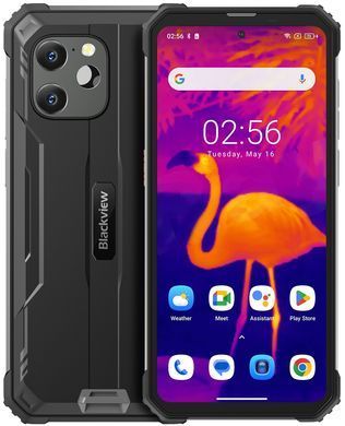 Blackview Смартфон BV8900 6.5" 8/256ГБ, 2SIM, 10000мА&bull;год, чорний UA (з тепловізором) (377771) 6931548313502 фото