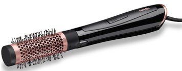 BaByliss Фен-щетка, 1000Вт, режимов-2, иониз-я, хол. обдув, керамика, черный AS126E фото