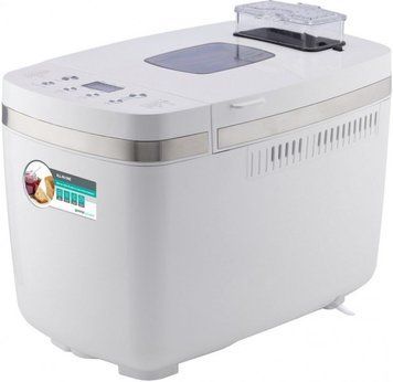 Хлебопечка Gorenje 750Вт, программ-14, макс.вес -1.350кг, форма прямоугольник, пластик, белый (380764) BM1350W фото