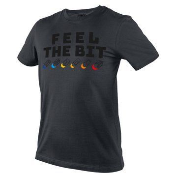 Футболка з принтом, FEEL THE BIT, розмір XXL