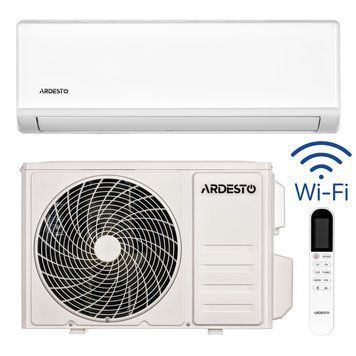 Кондиционер Ardesto CoolSmart 55м2 инвертор 18000BTU 5.1кВт A/A -15&deg;С Wi-Fi R32 белый ARD-ACS18-I фото