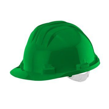 Каска защитная NEO TOOLS 97-203, зеленая, HDPE, класс 0, защита от электричества, CE сертификат Зеленый