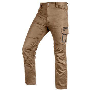 Робочі штани Mix&Match Canvas NEO TOOLS 81-287-1, коричневі, кармани для інструментів L