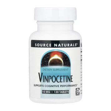 Vinpocetine 10mg - 120 tabs Source Naturals