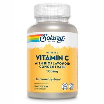 Vitamin C with Bioflavonoid Concentrate 500mg - 100 vcaps Solaray