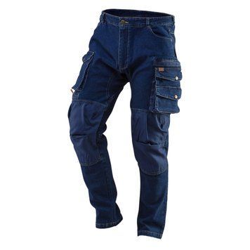 Робочі штани DENIM, посилення коліна, розмір XXL