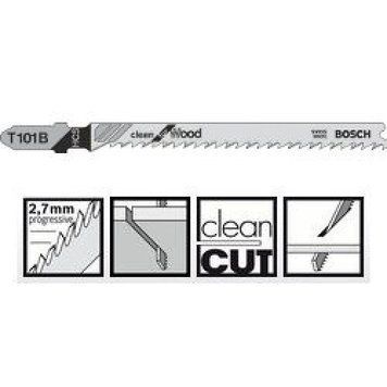Пиляльне полотно Bosch Clean for Wood T 101 B 5шт(2608630030)