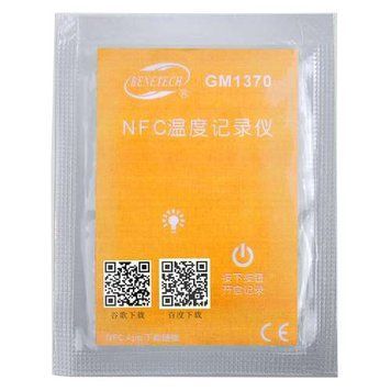 Реєстратор температури NFC (одноразовий), -25 &deg;C-60 &deg;C, 4000 записів BENETECH GM1370
