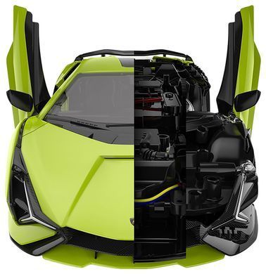 Машинка-конструктор Rastar Lamborghini Sian 1:18. Зелений ibs_4540032 фото