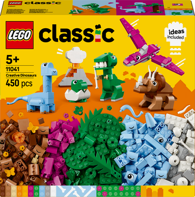 Конструктор LEGO Classic Творческие динозавры 450 деталей (11041)