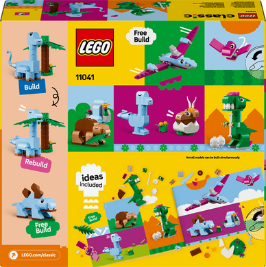 Конструктор LEGO Classic Творческие динозавры 450 деталей (11041)